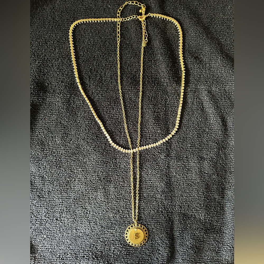 Necklace bundle, S initial